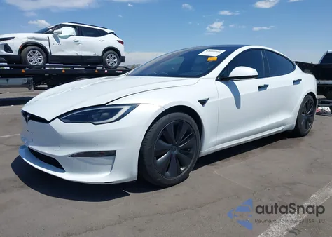 2022 Tesla Model S Dual Motor All-Wheel Drive from USA, damaged, VIN 5YJSA1E55NF486538